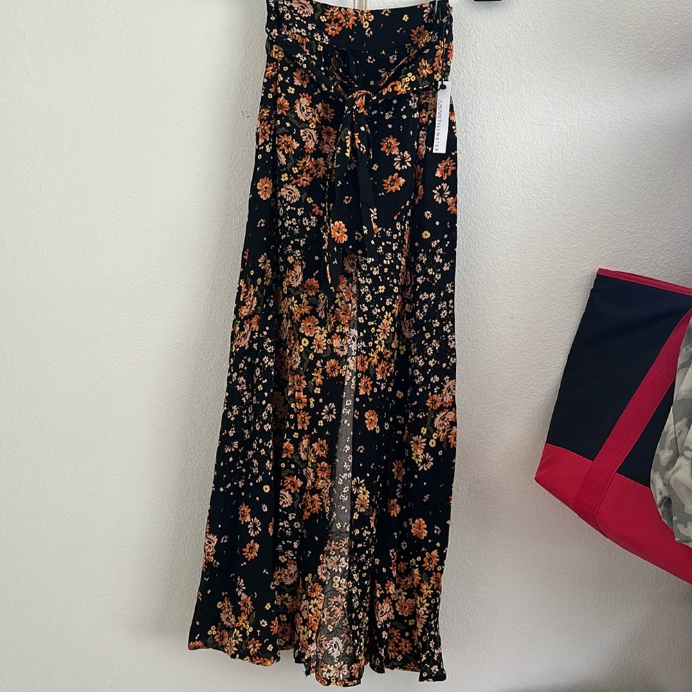 Brand new floral maxi skirt